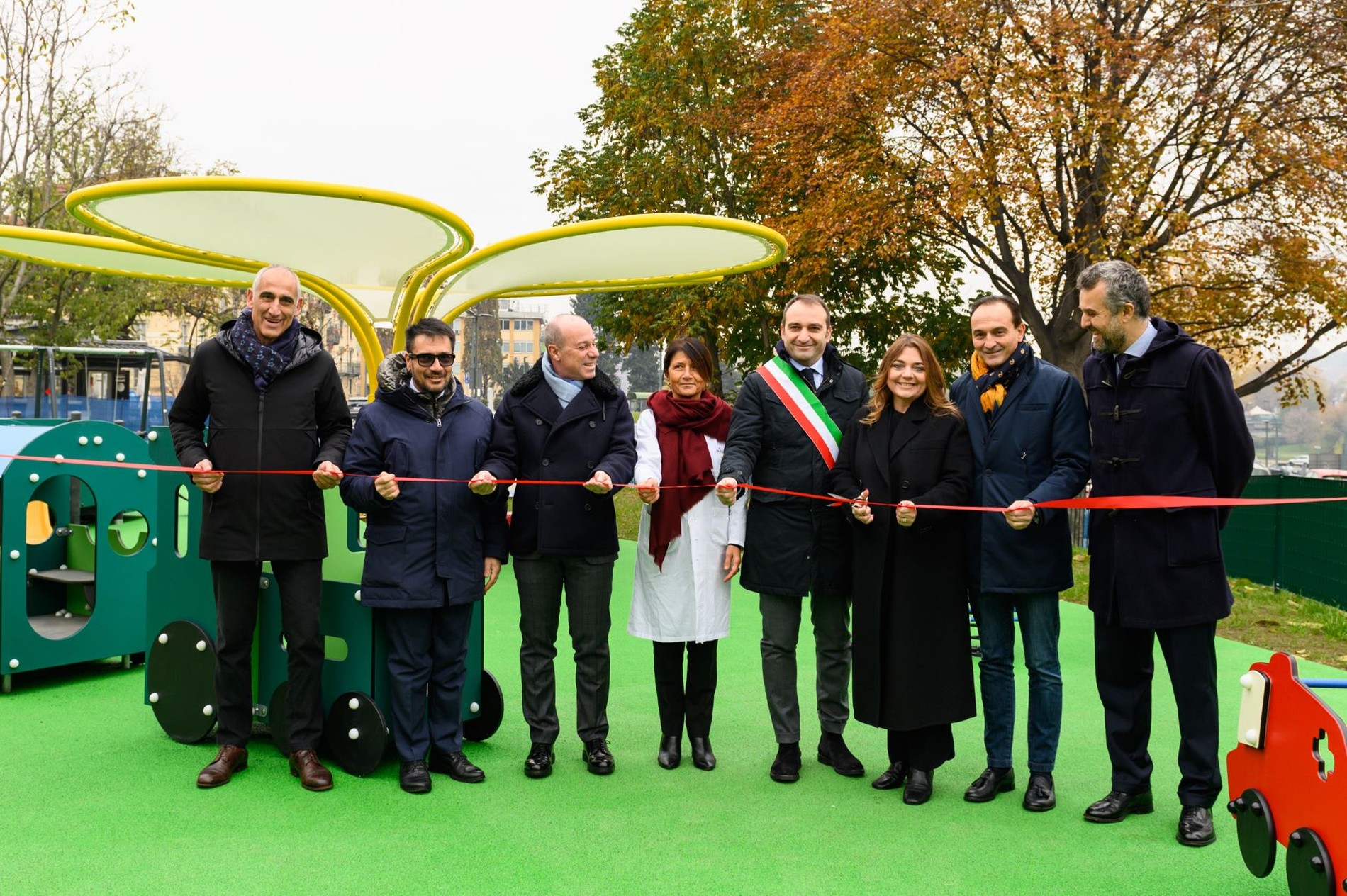 Presentato alla presenza del Presidente Regione Piemonte, Alberto Cirio e del Sindaco di Torino, Stefano Lo Russo «Il Giardino del Sole»